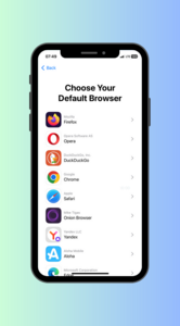 A Apple está finalmente a dar-lhe a escolha: aceite-a e instale um browser privado agora mesmo!

